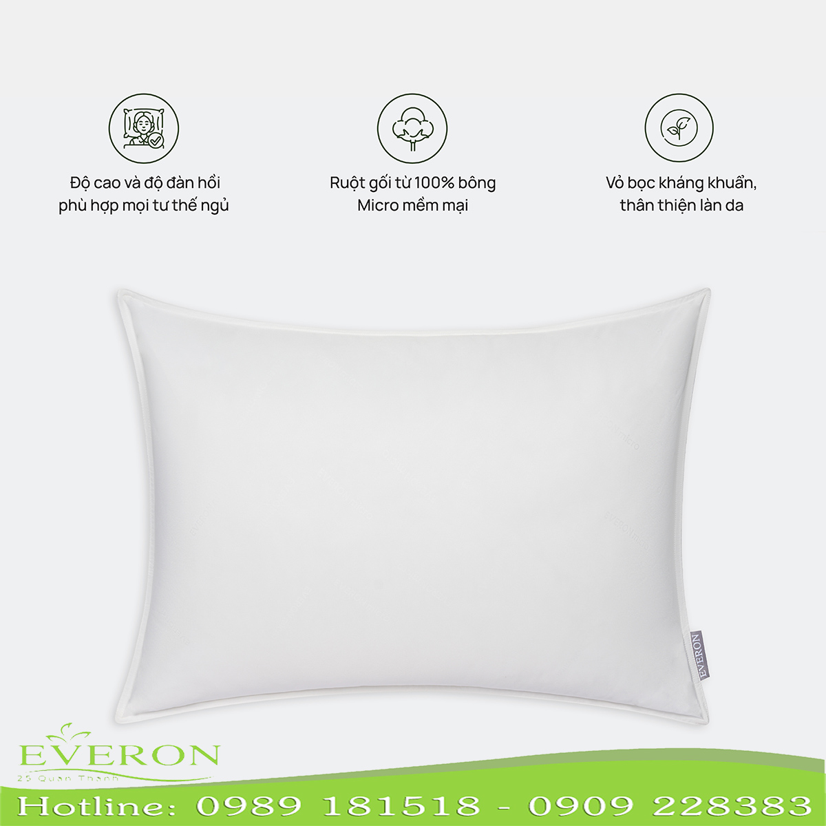 Ruột Gối Ultra Micro EVERON