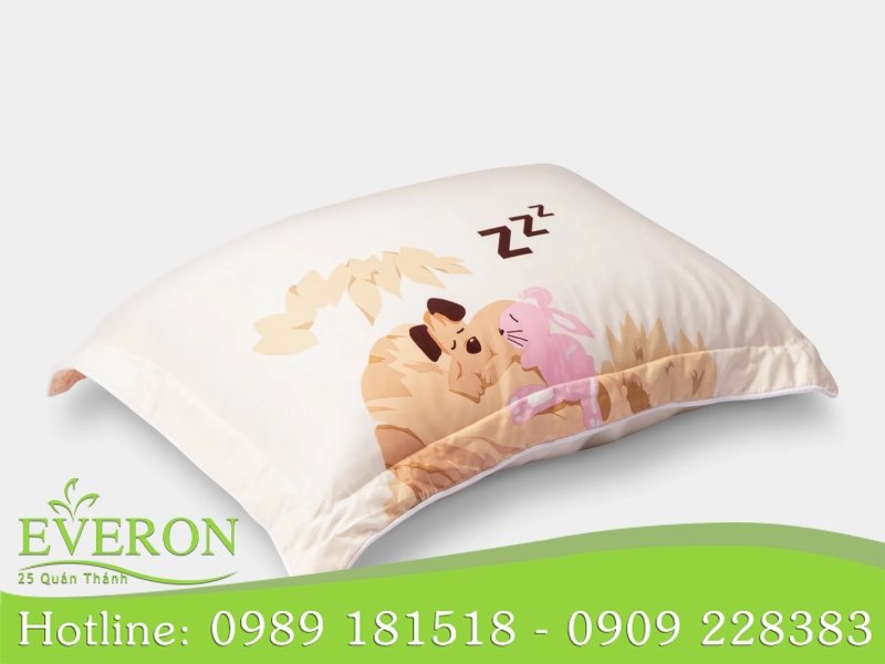 Gối Everon cho bé và sự phát triển cột sống