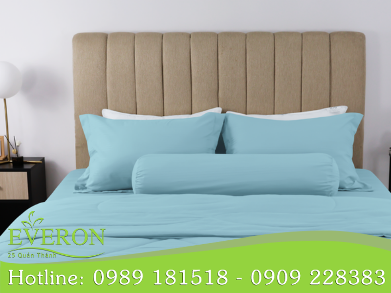 Ý nghĩa của chăn ga gối đệm cưới màu xanh trong phong thủy