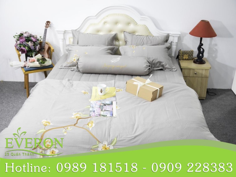 Liên hệ chọn mua chăn ga gối đệm cưới Everon chính hãng ngay