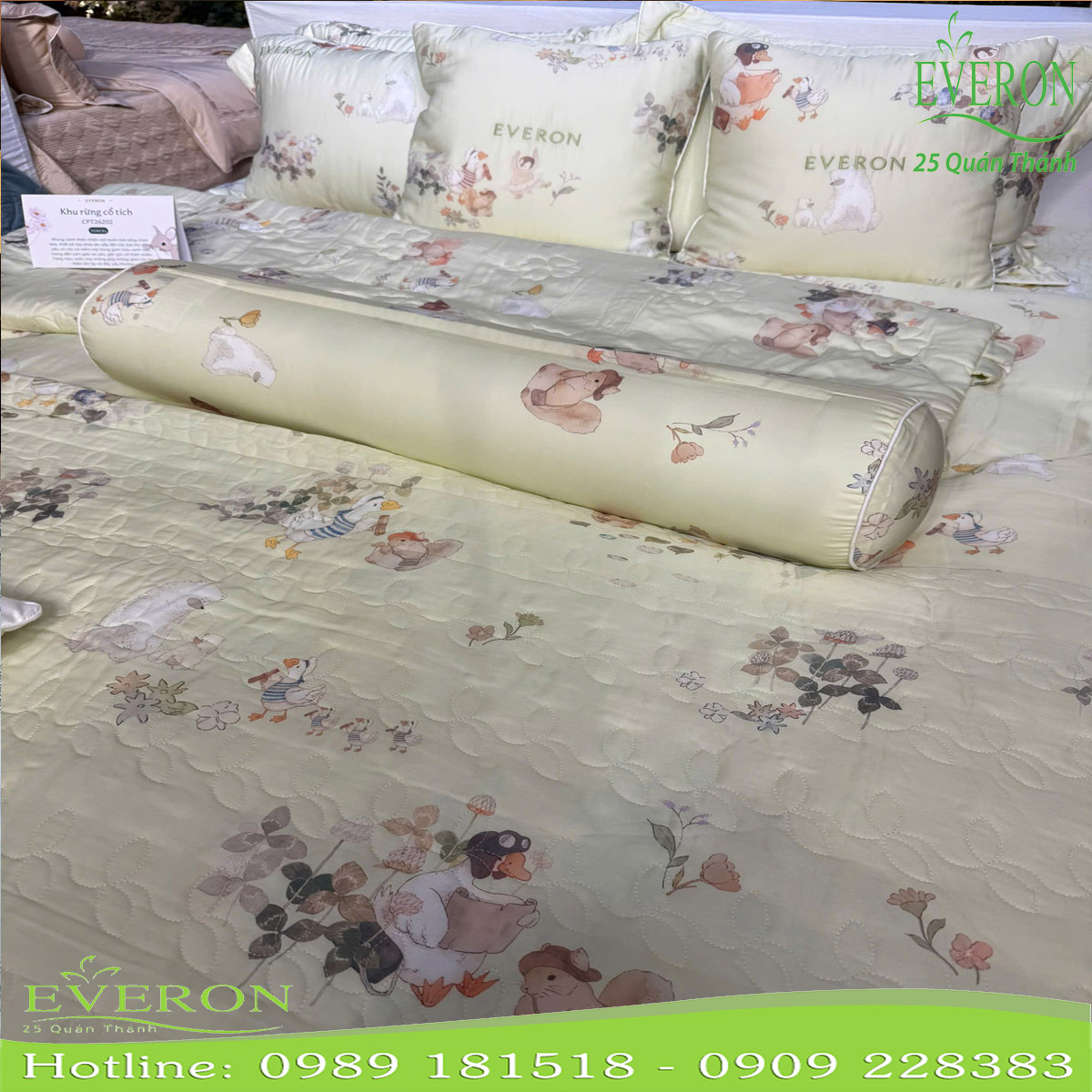 Bộ Chăn Ga Trẻ Em Everon CPT-26202
